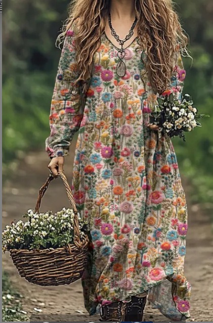 Boho Maxi Kleid  Inara