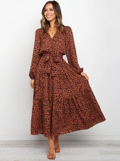 Boho Midi Kleid  Nova