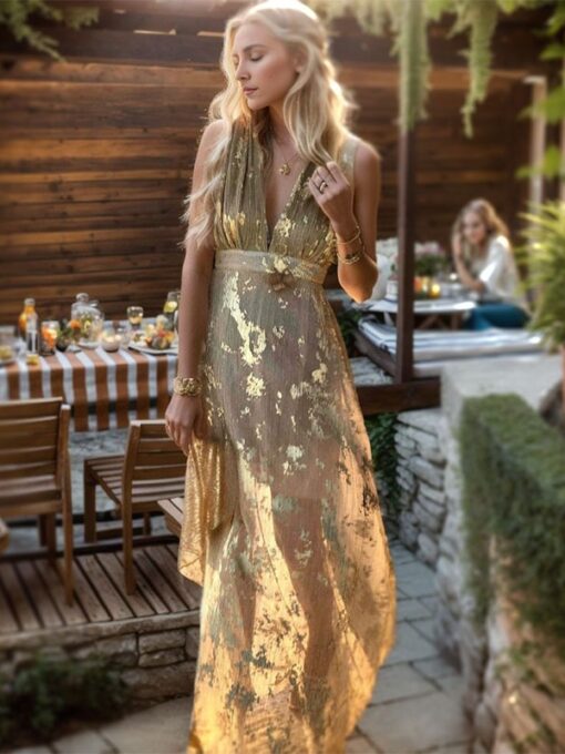 Boho Maxi Kleid  Amalia