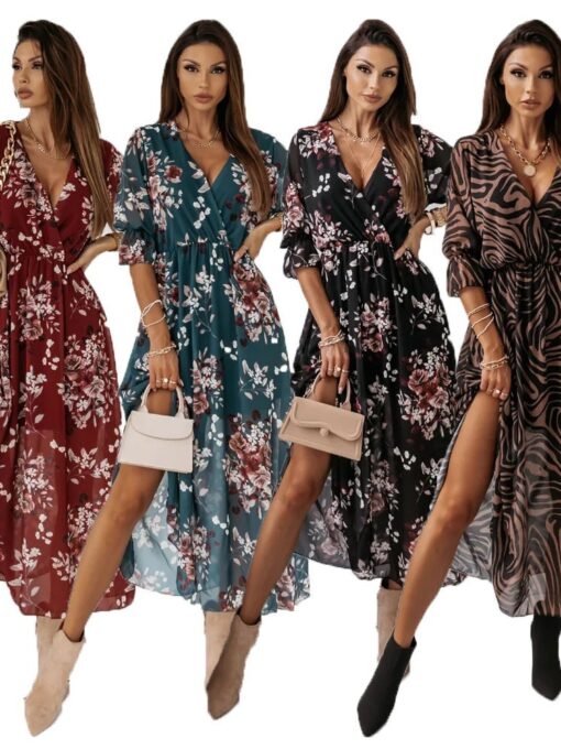 Boho Midi Kleid  Lora