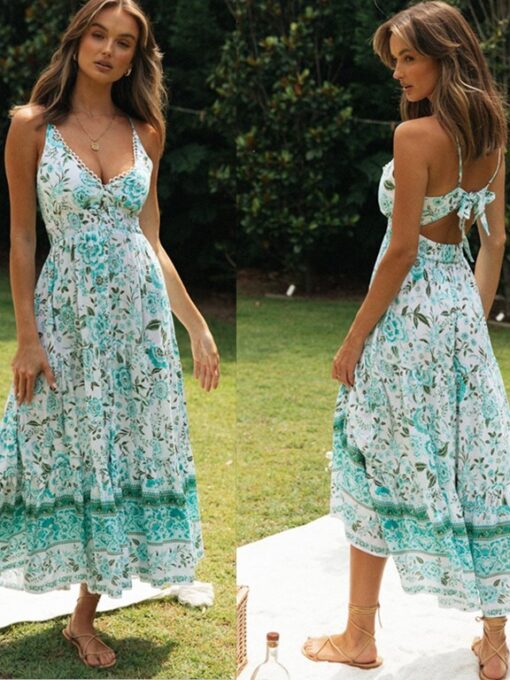 Boho Midi Kleid  Ariah