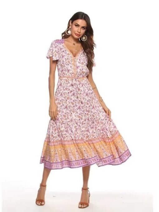 Boho Maxi Kleid  Lynne