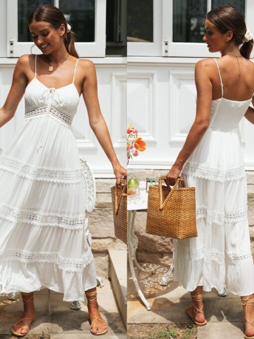 Boho Maxi Kleid  Carena