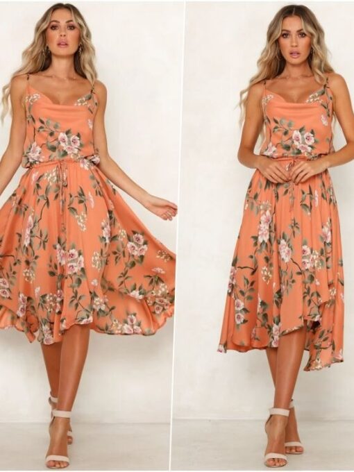 Boho Midi Kleid  Ilaria