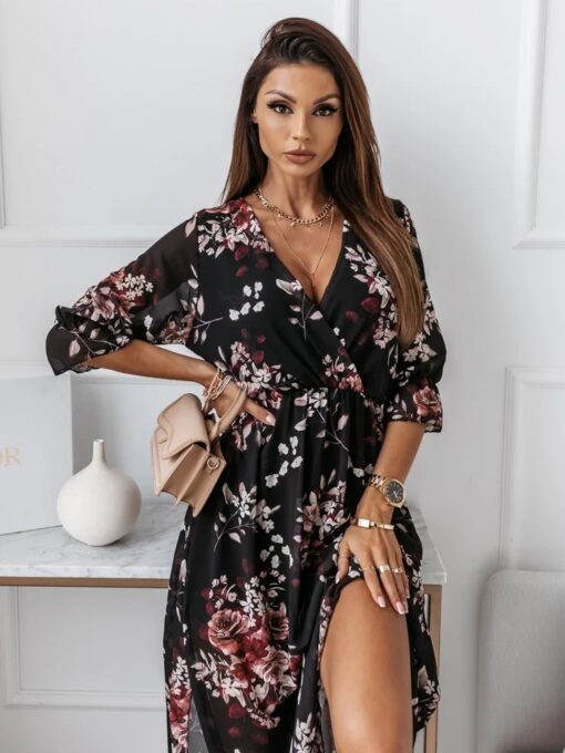 Boho Midi Kleid  Lora
