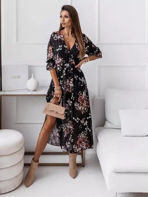 Boho Midi Kleid  Lora