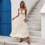 Beige Long Dress