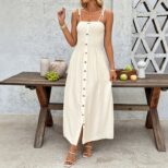 Beige Long Dress