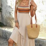 Beige Long Dress (5)