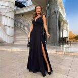 Black Long Dress 03