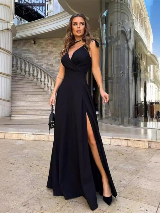 Black Long Dress 03
