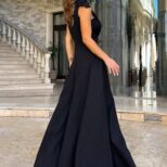 Black Long Dress 04