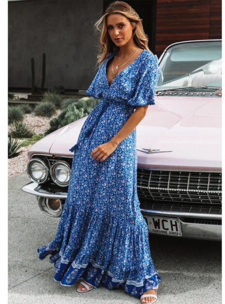 Blue Long Dress 01 Blue Long Dress 01