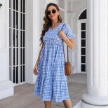 Blue Long Dress 02