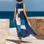 Blue Long Dress 03