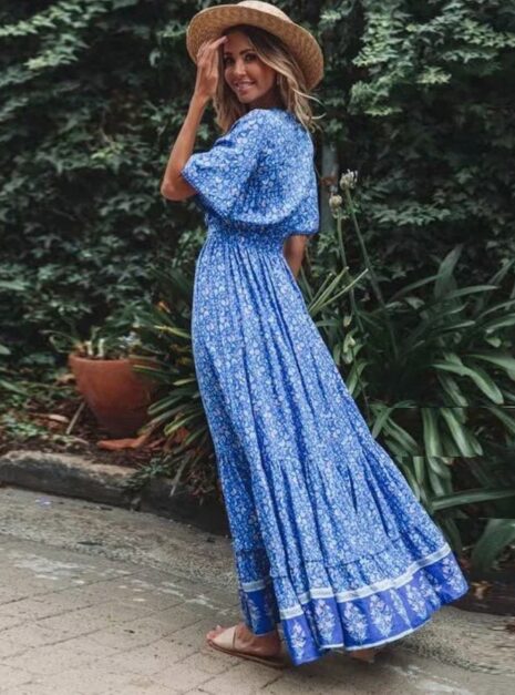 Blue Long Dress 03 Blue Long Dress 03