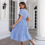 Blue Long Dress 04