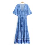 Blue Long Dress 04