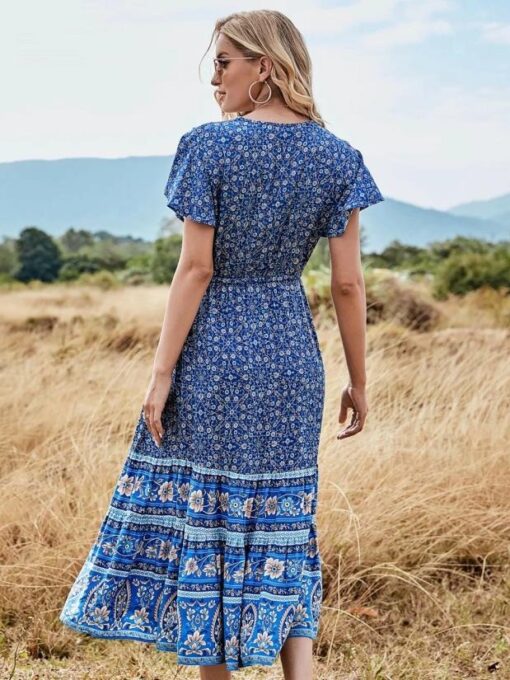 Blue Long Dress (1)