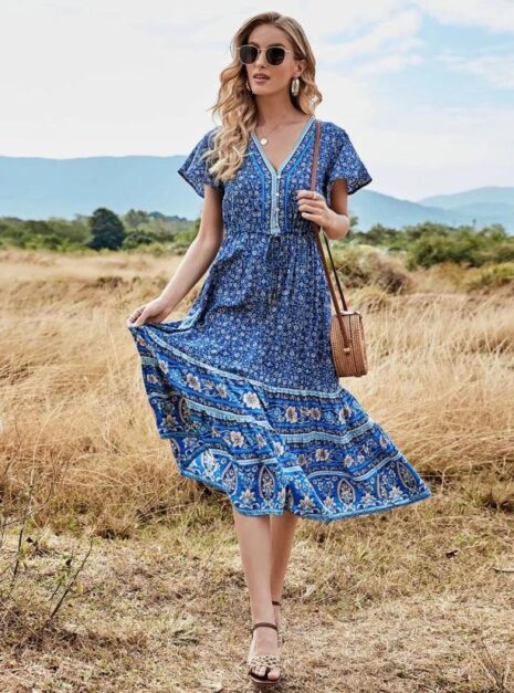 Blue Long Dress (2) Blue Long Dress (2)