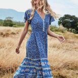Blue Long Dress (3)