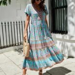 Blue Midi Dress (3)