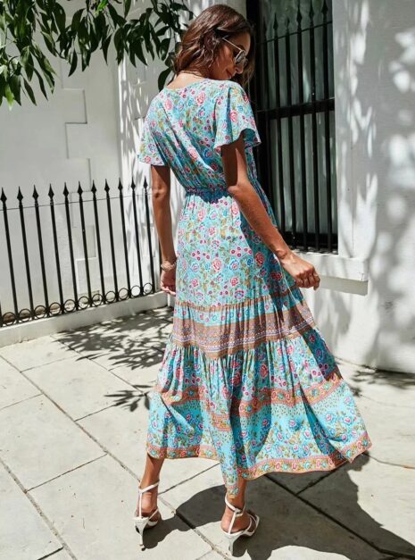Blue Midi Dress Blue Midi Dress