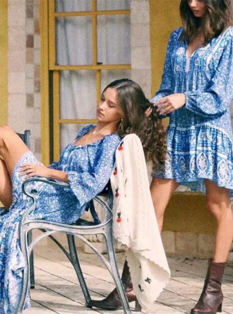 Blue Short Dress Blue Short Dress