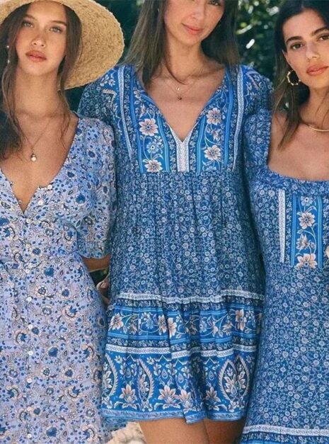 Blue Short Dress 02 Blue Short Dress 02