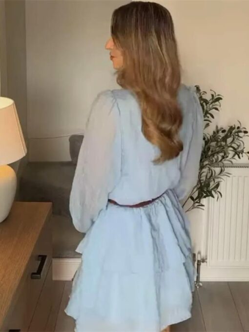Blue Short Dress 02