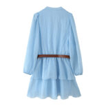 Blue Short Dress 05