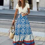 Blue Short Skirt