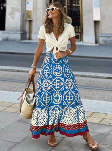 Blue Short Skirt Blue Short Skirt