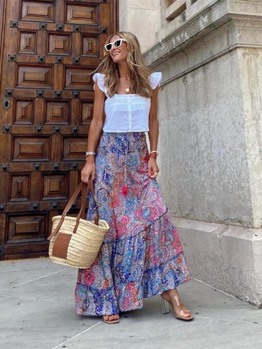 Blue Skirt