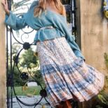 Blue Skirt A1