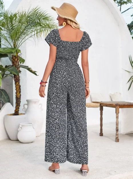 Boho Jumpsuit Bluebell