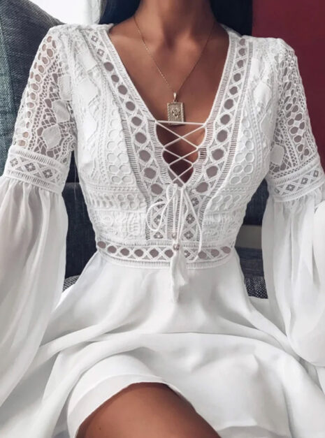 Boho-Kleid-Kurz-Skadi