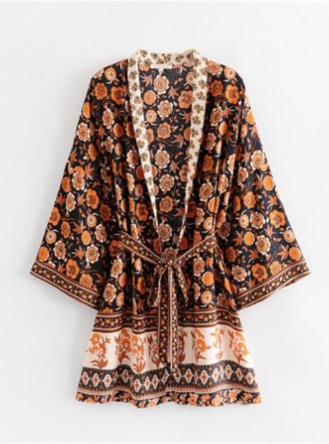 Brown Kimono 01 Brown Kimono