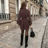 Brown Short Dress (2)