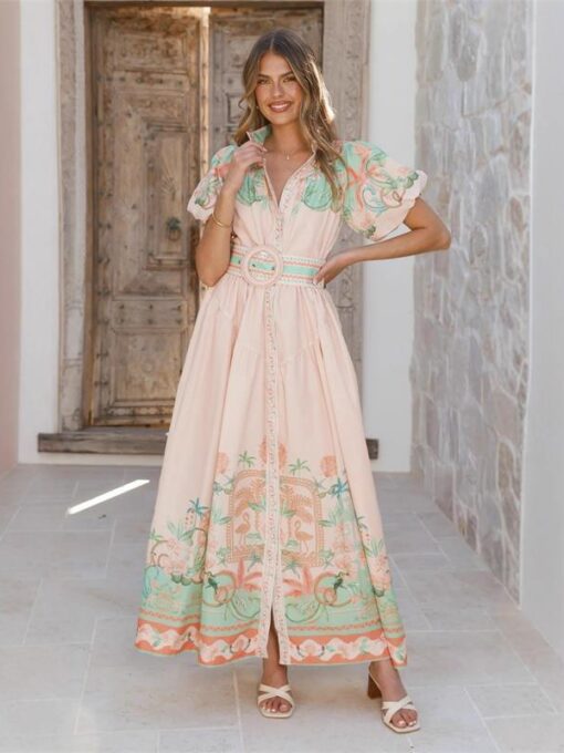 Colorful Long Dress