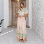 Colorful Long Dress 02