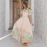 Colorful Long Dress 03