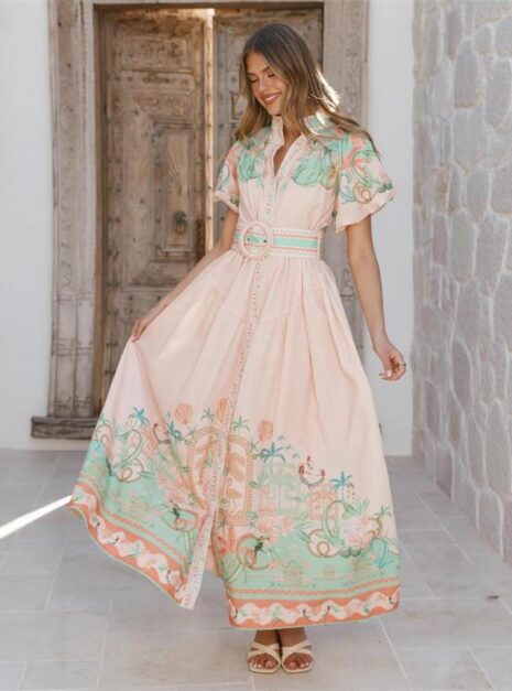 Colorful Long Dress 03 Colorful Long Dress 03
