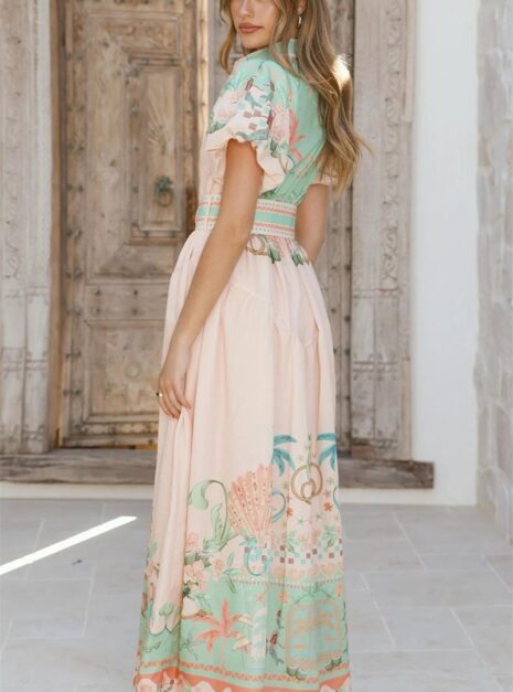 Colorful Long Dress 05 Colorful Long Dress 05