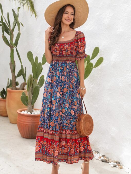Boho Maxi Kleid  Sirva