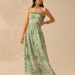 Green Long Dress