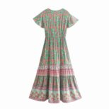 Green Long Dress (1)