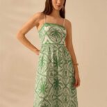 Green Long Dress (4)