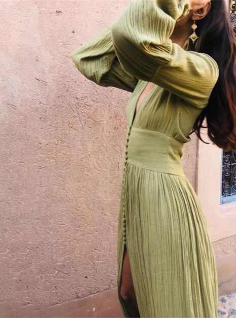 Green Long Dress (4) Green Long Dress (4)