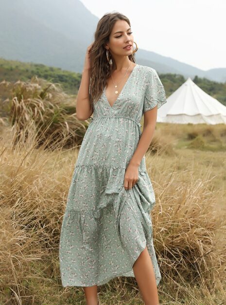 Green Long Dress Green Long Dress